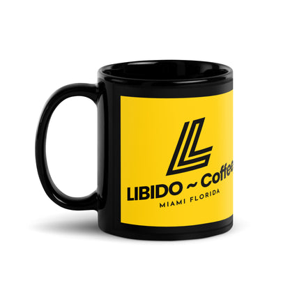 Libido Coffee Black Glossy Mug