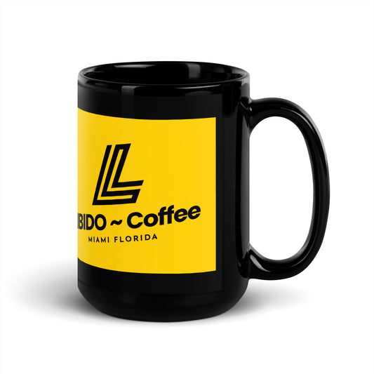 Libido Coffee Black Glossy Mug