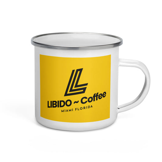 Libido Coffee Enamel Mug