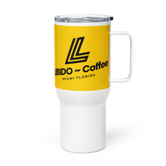 Libido Coffee Travel mug with a handle