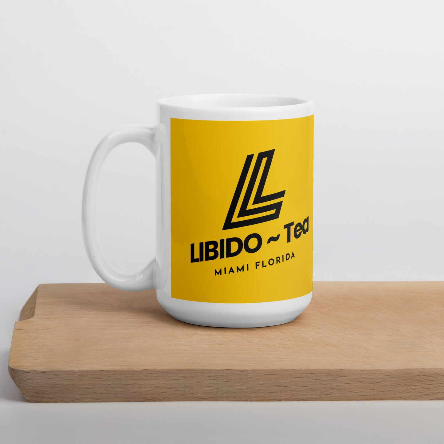 Libido Tea White glossy mug