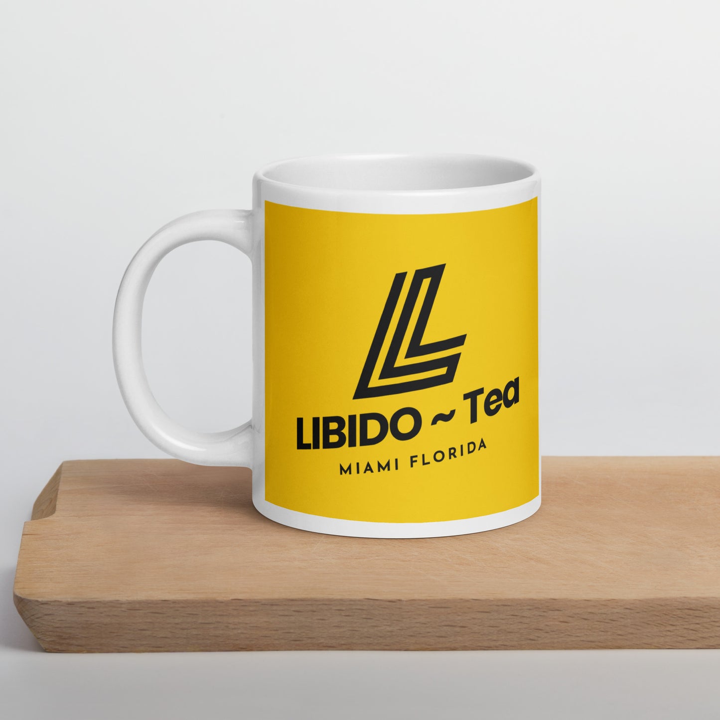 Libido Tea White glossy mug